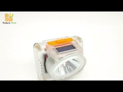 전문 재충전 광부 램프 18000 LUX IP67 장수 하드 모자 LED 조명