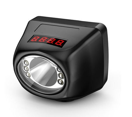 주문 프로 3.7V 리오온 배터리 광부 캡 램프 15 시간 연속 조명 및 하드 모자를 위해 8500 럭스 밝기 온라인 제조