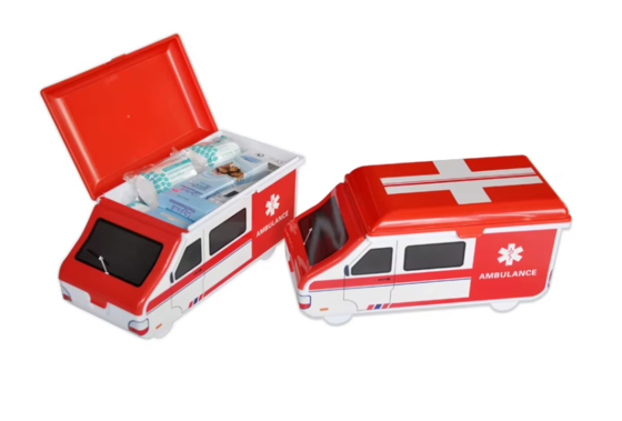 주문 Outdoor Ambulance-Shaped First Aid Kit with Custom Logo – Ideal for Medical & Emergency Use 온라인 제조