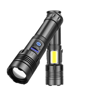 좋은 가격 1500 루멘스 LED 전구 손전등 조정 가능한 초점과 IPX4 방수 캠핑 및 비상 사용 온라인으로